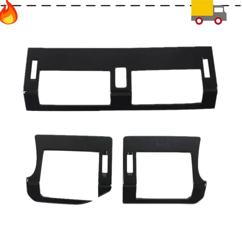 For Land Rover Defender 2020-2023 LHD Center Control + Side A/C Air Outlet Vent Cover Trim Parts Glossy Black
For Land Rover Defender 2020-2023 LHD Center Control + Side A/C Air Outlet Vent Cover Trim Parts Glossy Black