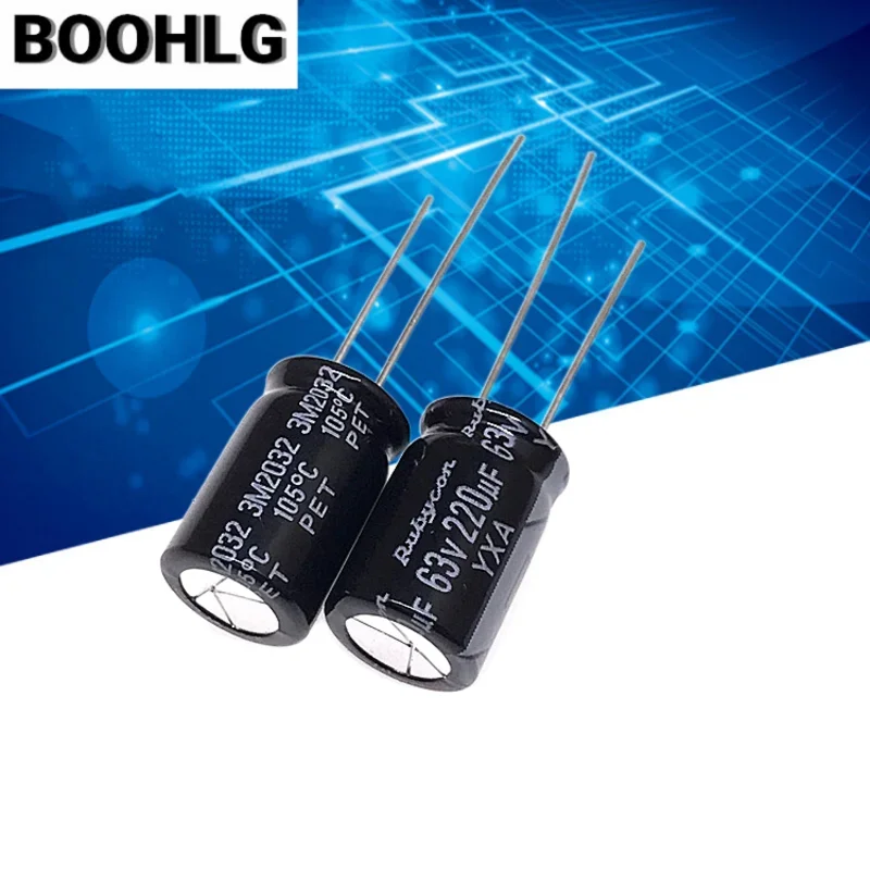 10PCS 63V 220UF 10X16 Rubycon imported aluminum electrolytic capacitor 63v 220uf 10*16
10PCS 63V 220UF 10X16 Rubycon imported aluminum electrolytic capacitor 63v 220uf 10*16