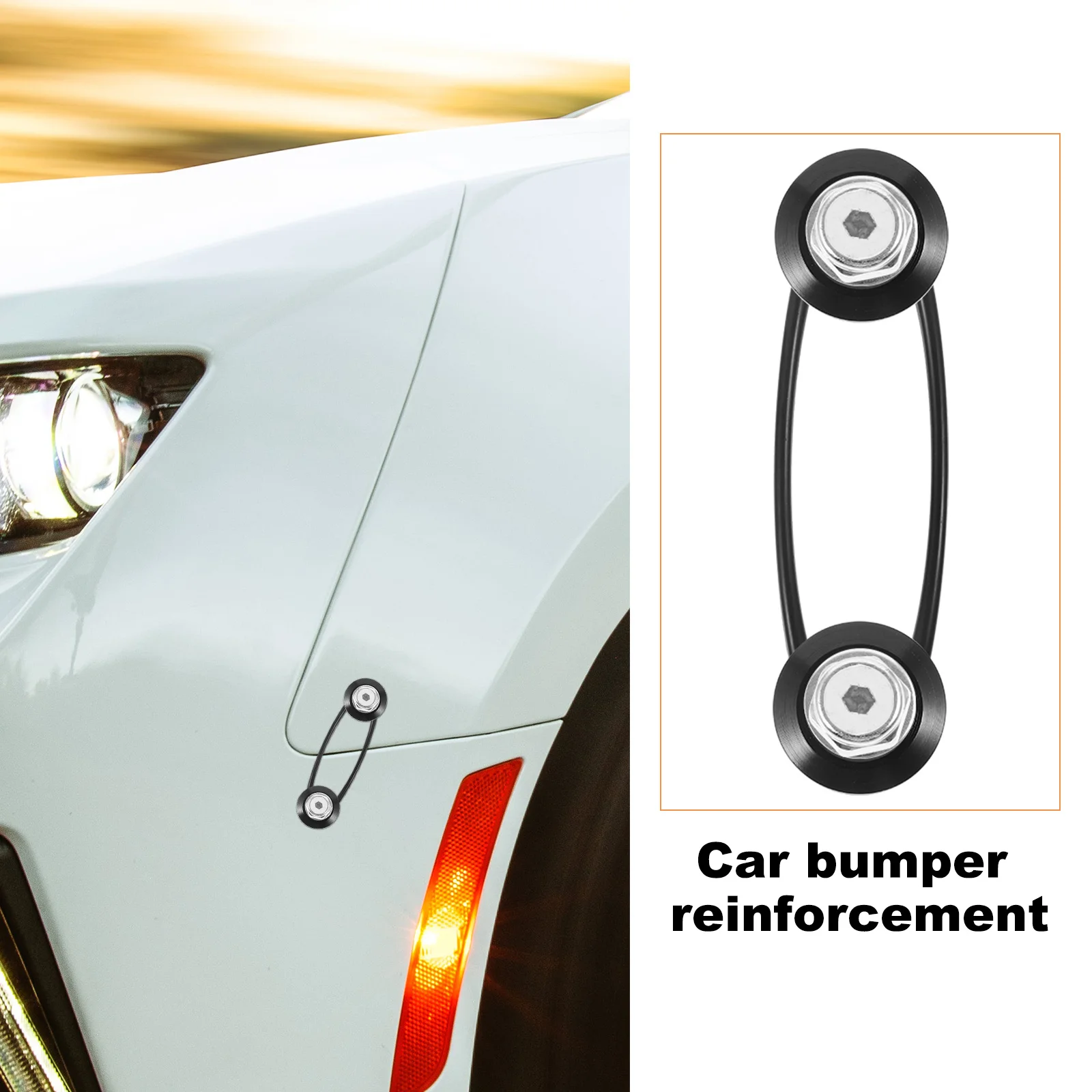 1 set 1 Set Clips Parts Quick Release Fasteners For Front Rear Bumper Holder Durable Metal Rubber Bumper Accessories
1 set 1 Set Clips Parts Quick Release Fasteners For Front Rear Bumper Holder Durable Metal Rubber Bumper Accessories