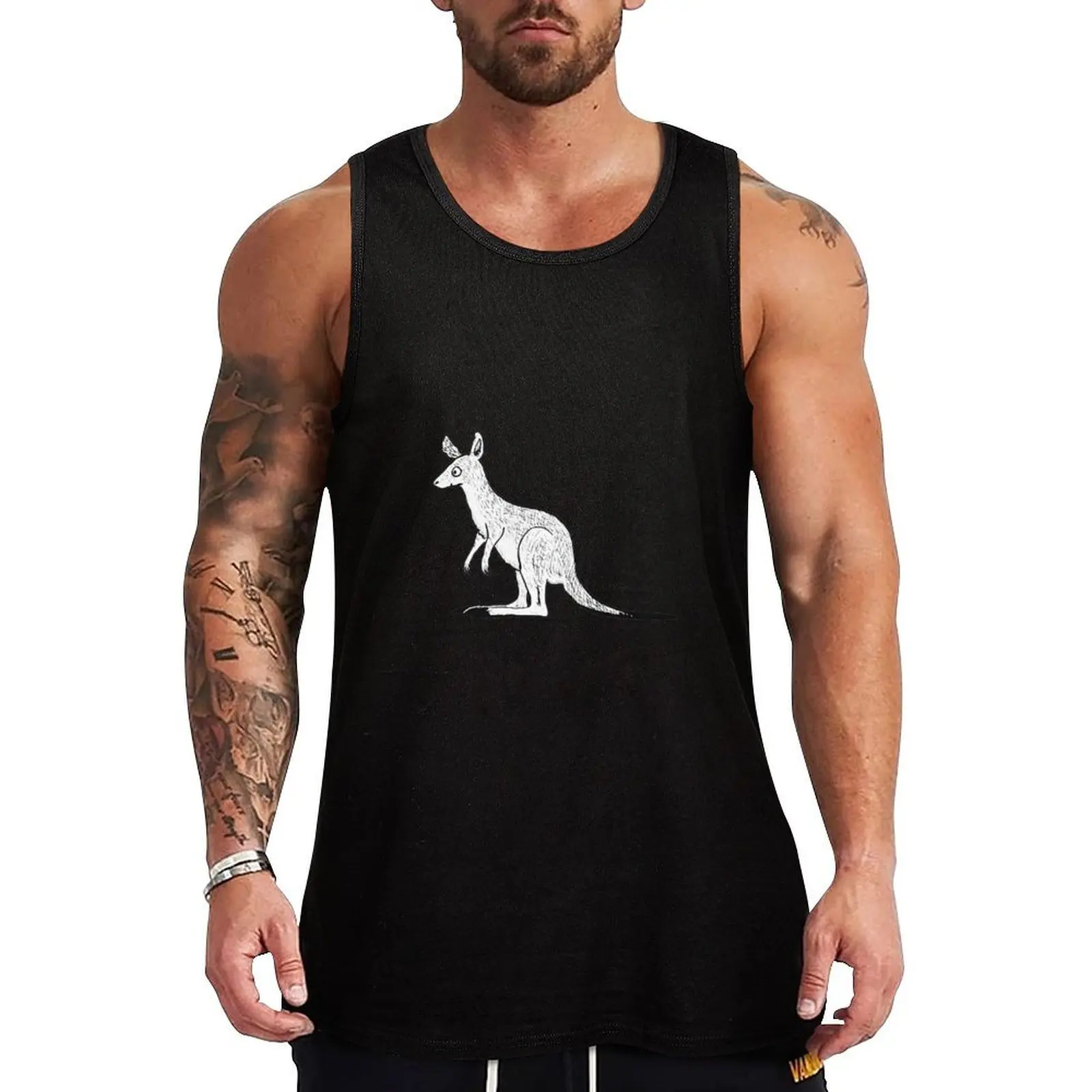Roo the Eastern Grey Kangaroo - Raising funds for the RSPCA QLD Tank Top Simple Tank Top Soft Breathable Daily Undershirt
Roo the Eastern Grey Kangaroo - Raising funds for the RSPCA QLD Tank Top Simple Tank Top Soft Breathable Daily Undershirt