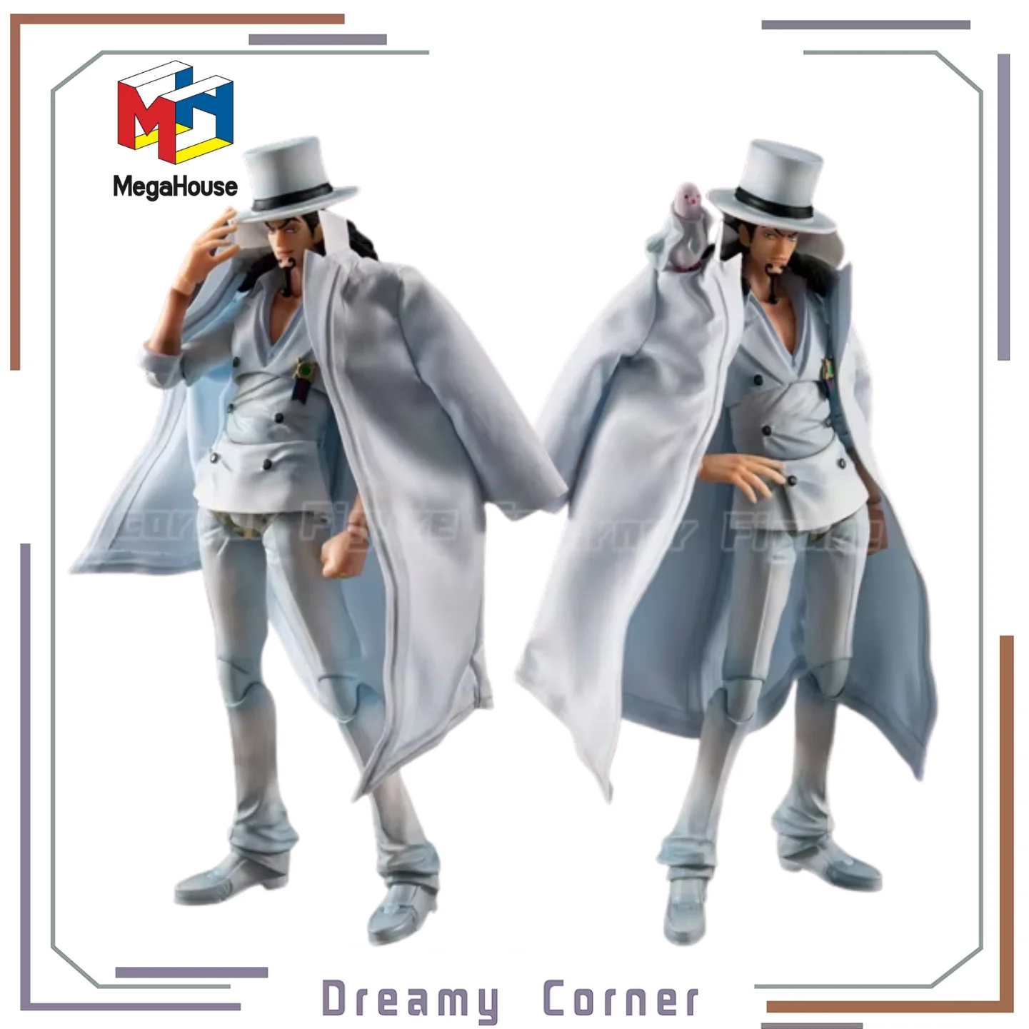 【In Stock】MegaHouse Variable Action Heroes ONE PIECE Rob Lucci Ver.1.5 Figure
【In Stock】MegaHouse Variable Action Heroes ONE PIECE Rob Lucci Ver.1.5 Figure