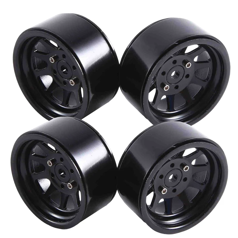 4PCS Metal Alloy 1.9 Beadlock Wheel Rims For 1:10 RC Crawler Axial SCX10 AXI03007 90046 TRX4 Redcat GEN8-Y44A
4PCS Metal Alloy 1.9 Beadlock Wheel Rims For 1:10 RC Crawler Axial SCX10 AXI03007 90046 TRX4 Redcat GEN8-Y44A