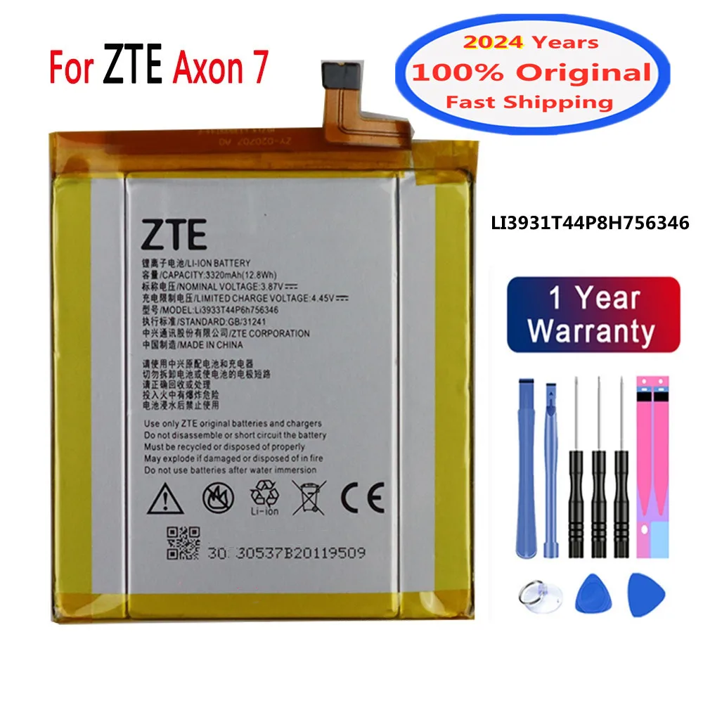 2024 год, 100% оригинальный аккумулятор LI3931T44P8h756346 для ZTE Axon 7 7S, 5,5 дюйма, A2017, Li3933T44P6h756346, сменный аккумулятор
2024 год, 100% оригинальный аккумулятор LI3931T44P8h756346 для ZTE Axon 7 7S, 5,5 дюйма, A2017, Li3933T44P6h756346, сменный аккумулятор