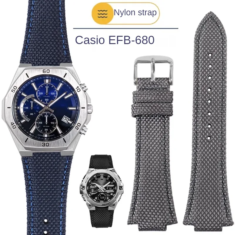 Nylon Watch Strap Substitute Steel In The Heart Of The Sea EFB-680/GST-B400 Series Convex Interface Canvas Watchband 12/14mm.
Nylon Watch Strap Substitute Steel In The Heart Of The Sea EFB-680/GST-B400 Series Convex Interface Canvas Watchband 12/14mm.
