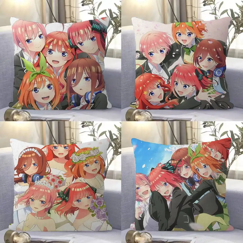 The Q-Quintessential Q-Quintuplets Anime Pillow Gift Home Office Decoration Bedroom Sofa Car Cushion Cover Case 45x45
The Q-Quintessential Q-Quintuplets Anime Pillow Gift Home Office Decoration Bedroom Sofa Car Cushion Cover Case 45x45