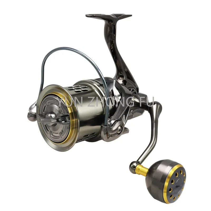 All-Metal Anti-Seawater Spinning Reel Stainless Steel 18+1Axis Fishing Spinning Reel
All-Metal Anti-Seawater Spinning Reel Stainless Steel 18+1Axis Fishing Spinning Reel