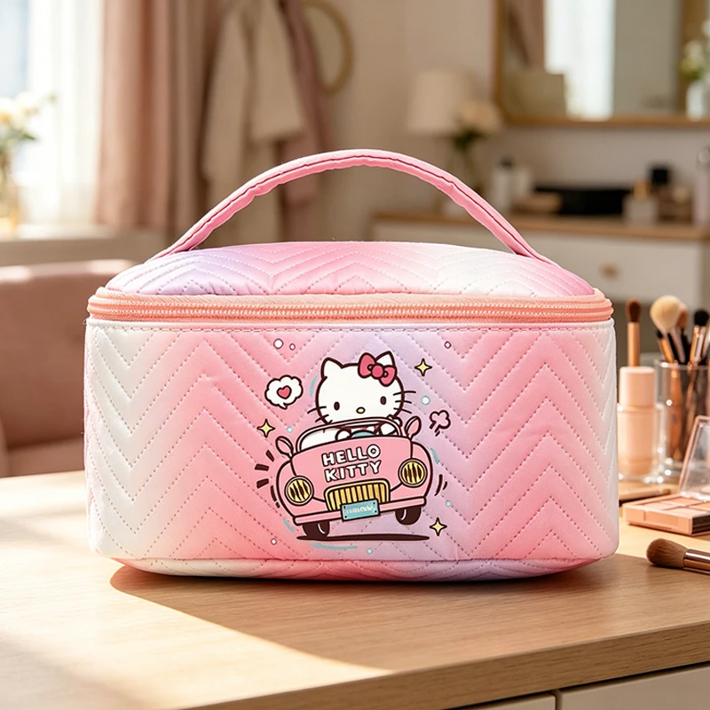 Sanrio Hello Kitty Cosmetic Bag Cartoon Character Printed Handbags Boys Girls Kawaii Stationery Storage Bags Kids Birthday Gifts
Sanrio Hello Kitty Cosmetic Bag Cartoon Character Printed Handbags Boys Girls Kawaii Stationery Storage Bags Kids Birthday Gifts
