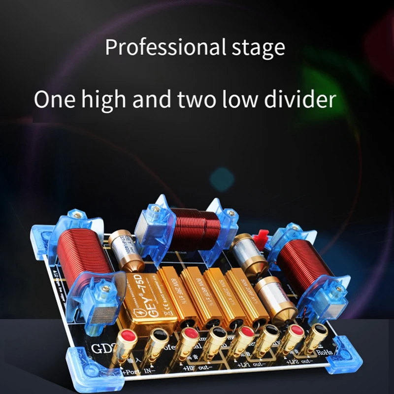 Audio Frequency Divider Stage Speaker 2 Way Divider 2000W 15 Inch 12 Inch 18 Inch 3 Frequency
Audio Frequency Divider Stage Speaker 2 Way Divider 2000W 15 Inch 12 Inch 18 Inch 3 Frequency