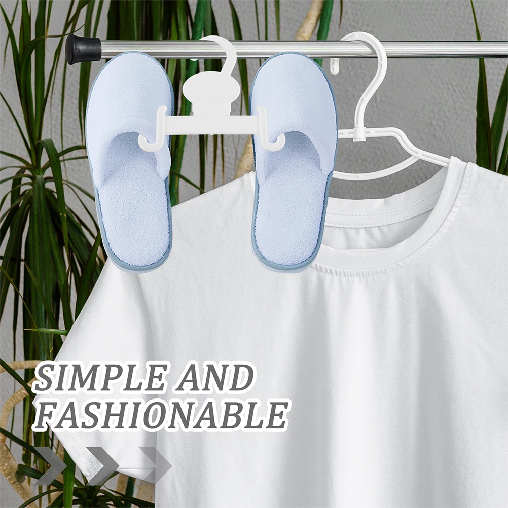 30 Pcs Space Saving Plastic Slippers Hangers Retail Hooks Shoes Store Display Shelf Hanging Rack Clothes Organizers
30 Pcs Space Saving Plastic Slippers Hangers Retail Hooks Shoes Store Display Shelf Hanging Rack Clothes Organizers