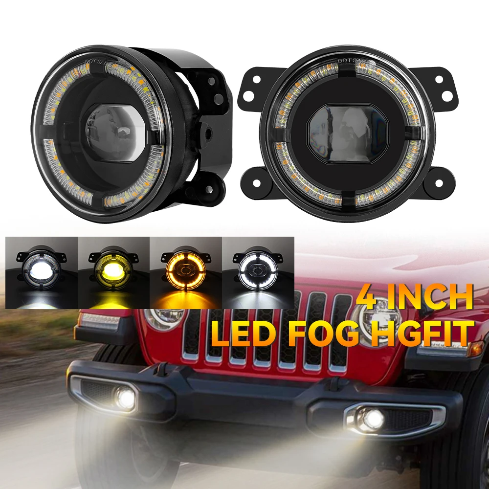 4-дюймовые светодиодные противотуманные фары Halo Ring DRL для внедорожных противотуманных фар для Jeep Chevrolet Wrangler JK TJ LJ Dodge Journey 200 Вт, желтый, белый
4-дюймовые светодиодные противотуманные фары Halo Ring DRL для внедорожных противотуманных фар для Jeep Chevrolet Wrangler JK TJ LJ Dodge Journey 200 Вт, желтый, белый