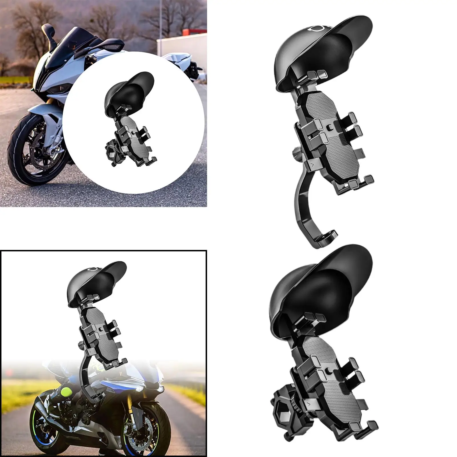 Generic Motorcycle Phone Mount Motorcycle Phone Holder for Bicycle Motorcycle 4.7 to 7.4 Inches Phones Electric Motorbike
Generic Motorcycle Phone Mount Motorcycle Phone Holder for Bicycle Motorcycle 4.7 to 7.4 Inches Phones Electric Motorbike