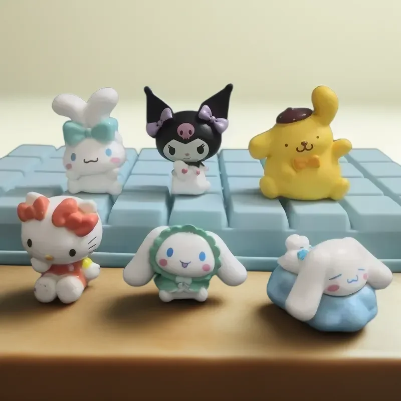 6Pcs Sanrio Hello Kitty Decoration Doll Anime Figure Kuromi My Melody Q Figural Car Cake Decoration Model Children Birthday Gift
6Pcs Sanrio Hello Kitty Decoration Doll Anime Figure Kuromi My Melody Q Figural Car Cake Decoration Model Children Birthday Gift