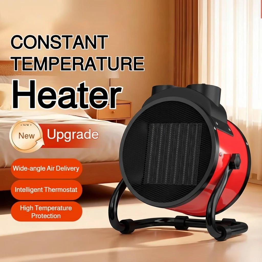 Portable 2000W Fast Heating Space Heater Adjustable Thermostat 2 Settings Fan Mode Overheat Tip-Over Protection Energy Saving
Portable 2000W Fast Heating Space Heater Adjustable Thermostat 2 Settings Fan Mode Overheat Tip-Over Protection Energy Saving