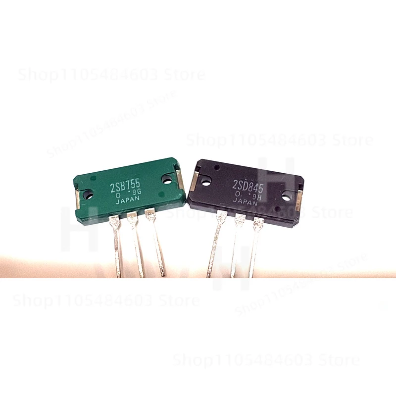 Пара транзисторов 2SD845 + 2SB755 NPN + PNP 15A 150W, новые оригинальные для TOSHIBA
Пара транзисторов 2SD845 + 2SB755 NPN + PNP 15A 150W, новые оригинальные для TOSHIBA