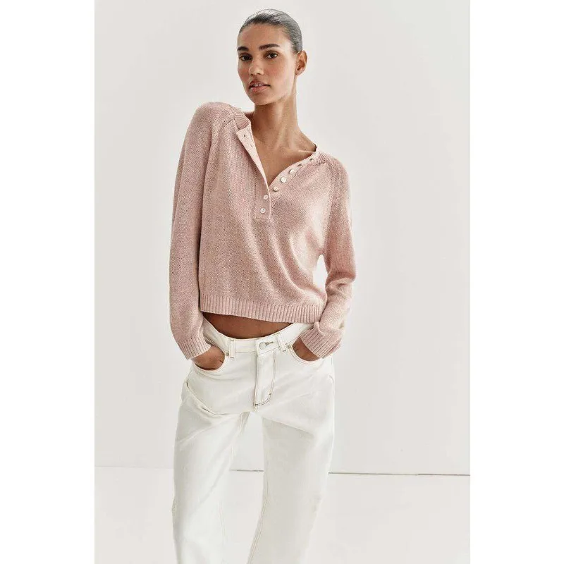 Half Button Knit Pullover Crew Neck Raglan Long Sleeve Lightweight Cropped Sweater Loose Solid Spring Casual Knitwear Top
Half Button Knit Pullover Crew Neck Raglan Long Sleeve Lightweight Cropped Sweater Loose Solid Spring Casual Knitwear Top
