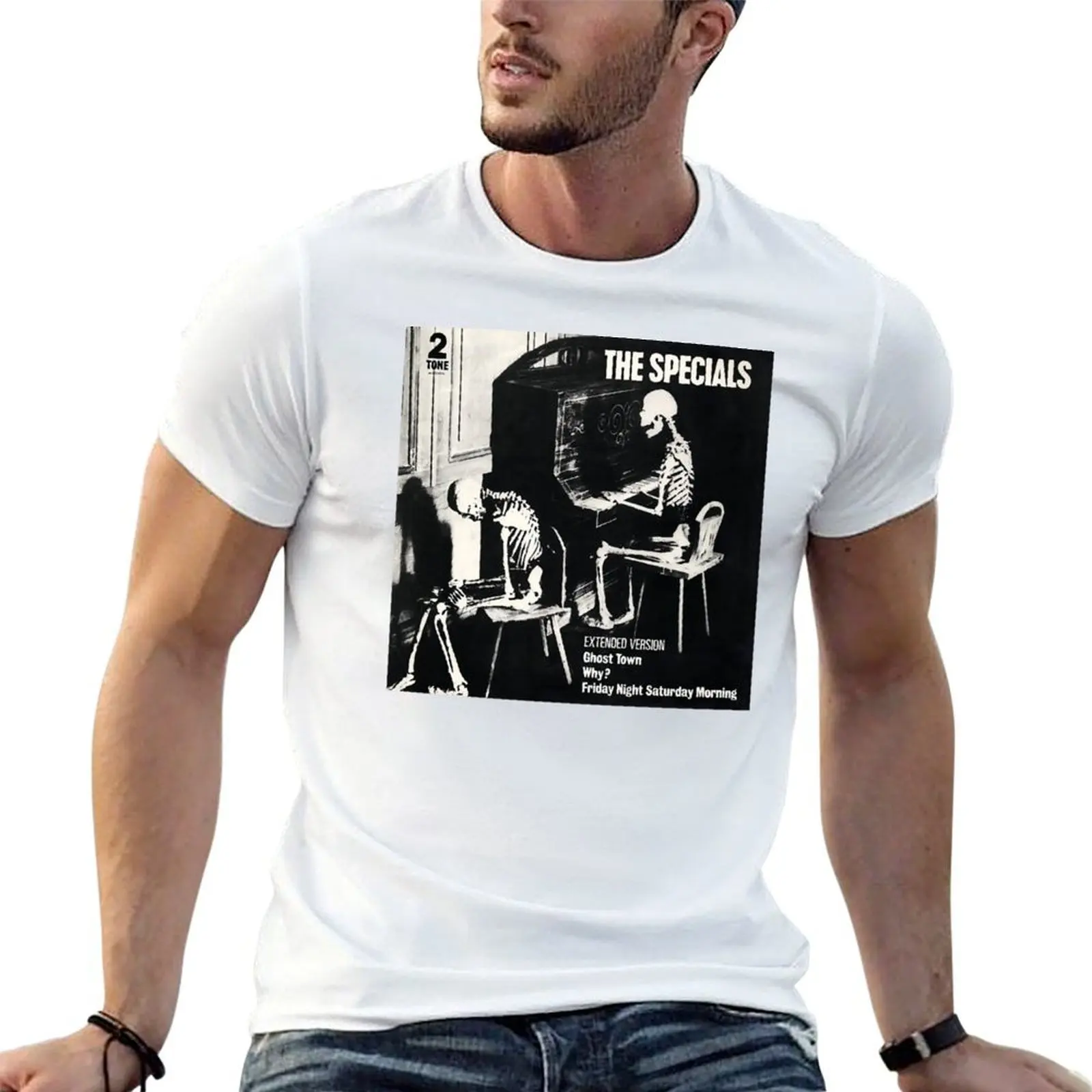 cotton 100% cotton (Ghost Town) for t T-Shirt t t shirt man shirts cotton shirts man man The Specials
cotton 100% cotton (Ghost Town) for t T-Shirt t t shirt man shirts cotton shirts man man The Specials