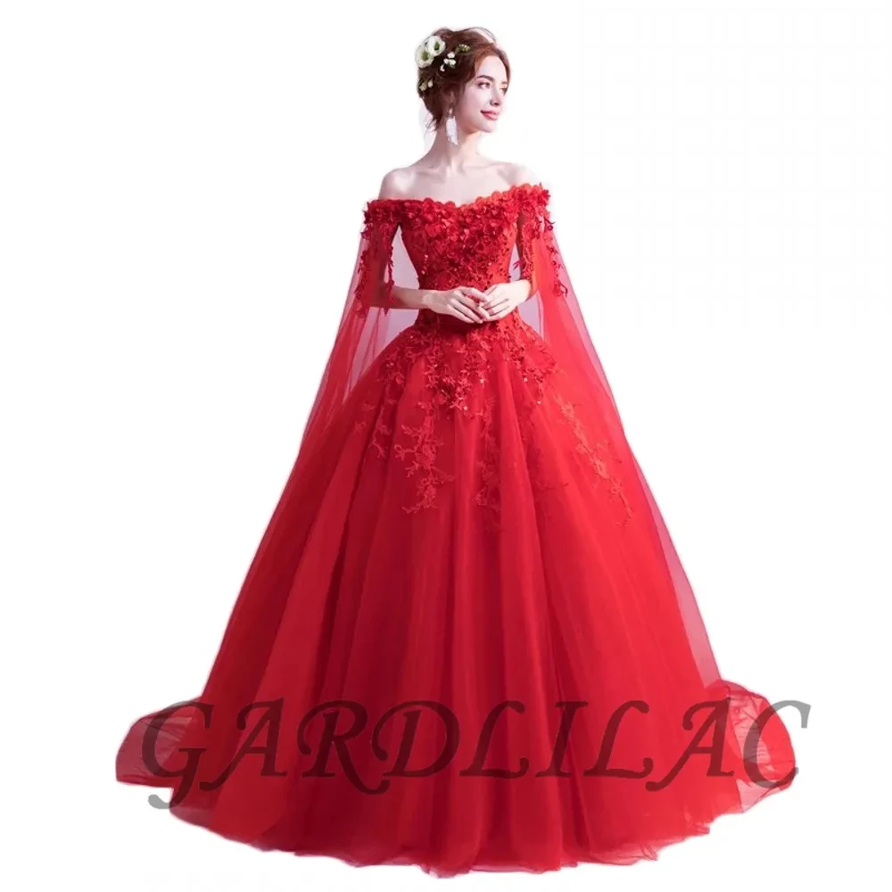 Gardlilac Красное вечернее платье с открытыми плечами Бальное платье Quinceanera Платья Кружевная аппликация Голубое свадебное платье для выпускного вечера
Gardlilac Красное вечернее платье с открытыми плечами Бальное платье Quinceanera Платья Кружевная аппликация Голубое свадебное платье для выпускного вечера