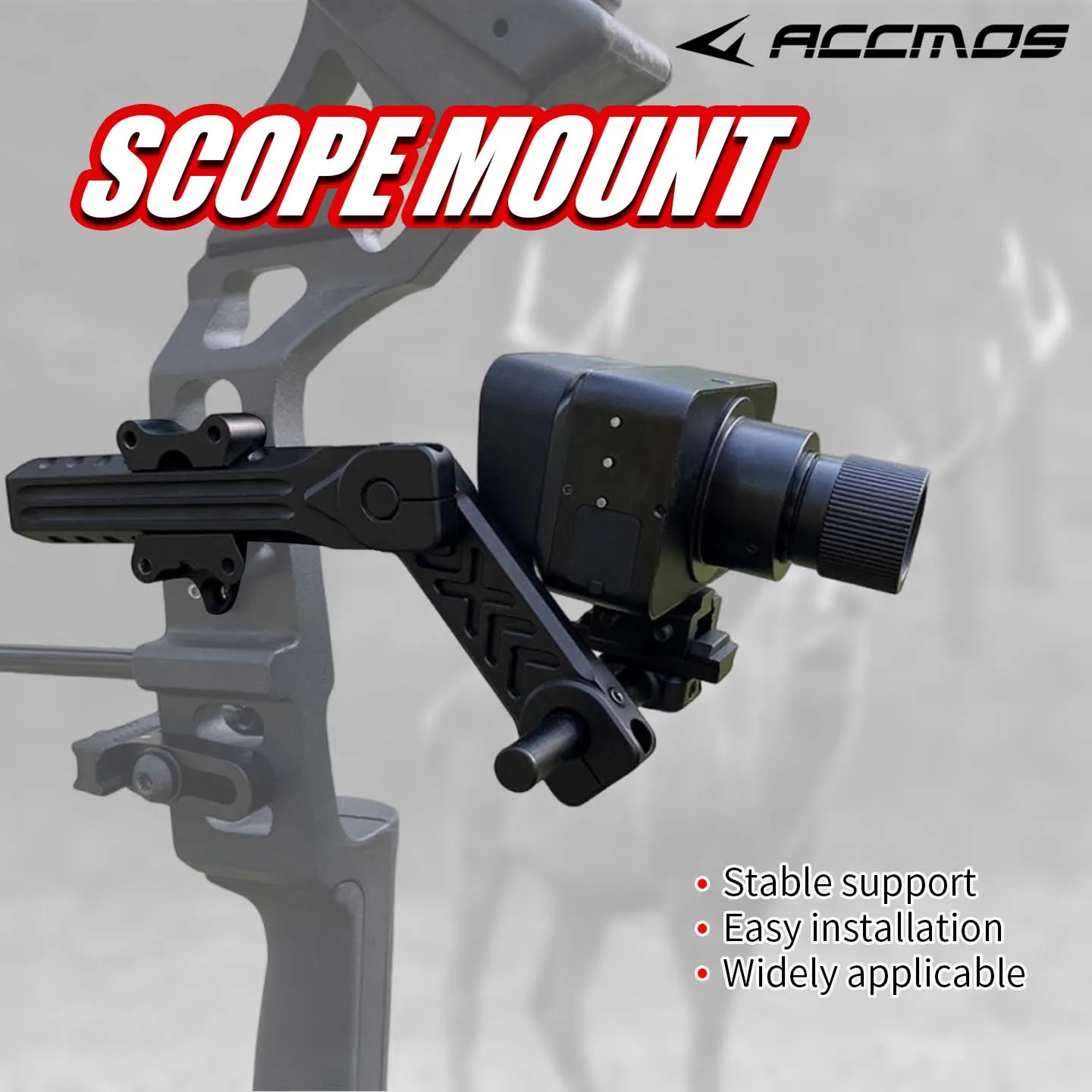 Крепление для прицела блочного лука: алюминиевый, прочный, регулируемый, для ночного видения при слабом освещении
Крепление для прицела блочного лука: алюминиевый, прочный, регулируемый, для ночного видения при слабом освещении