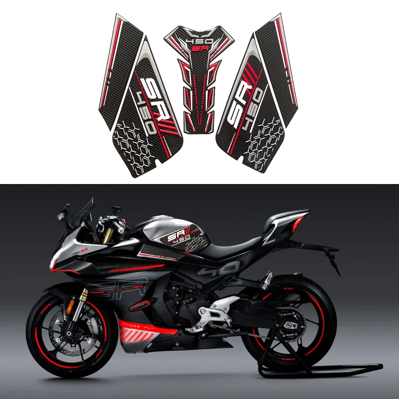 Наклейка 450SR для CFMOTO 450 SR, аксессуары для мотоциклов, топливные баки, наклейки, 3D пластырь с рыбьей костью
Наклейка 450SR для CFMOTO 450 SR, аксессуары для мотоциклов, топливные баки, наклейки, 3D пластырь с рыбьей костью