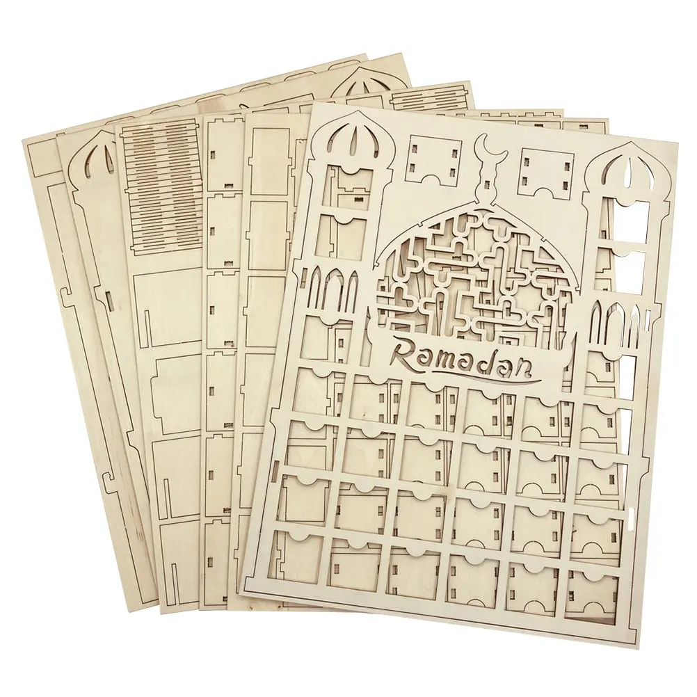 Glowing Wooden Craft Ramadan Festival Ornament Exquisite Hollow Patterns Eid Mubarak Decoration Home Adornment
Glowing Wooden Craft Ramadan Festival Ornament Exquisite Hollow Patterns Eid Mubarak Decoration Home Adornment