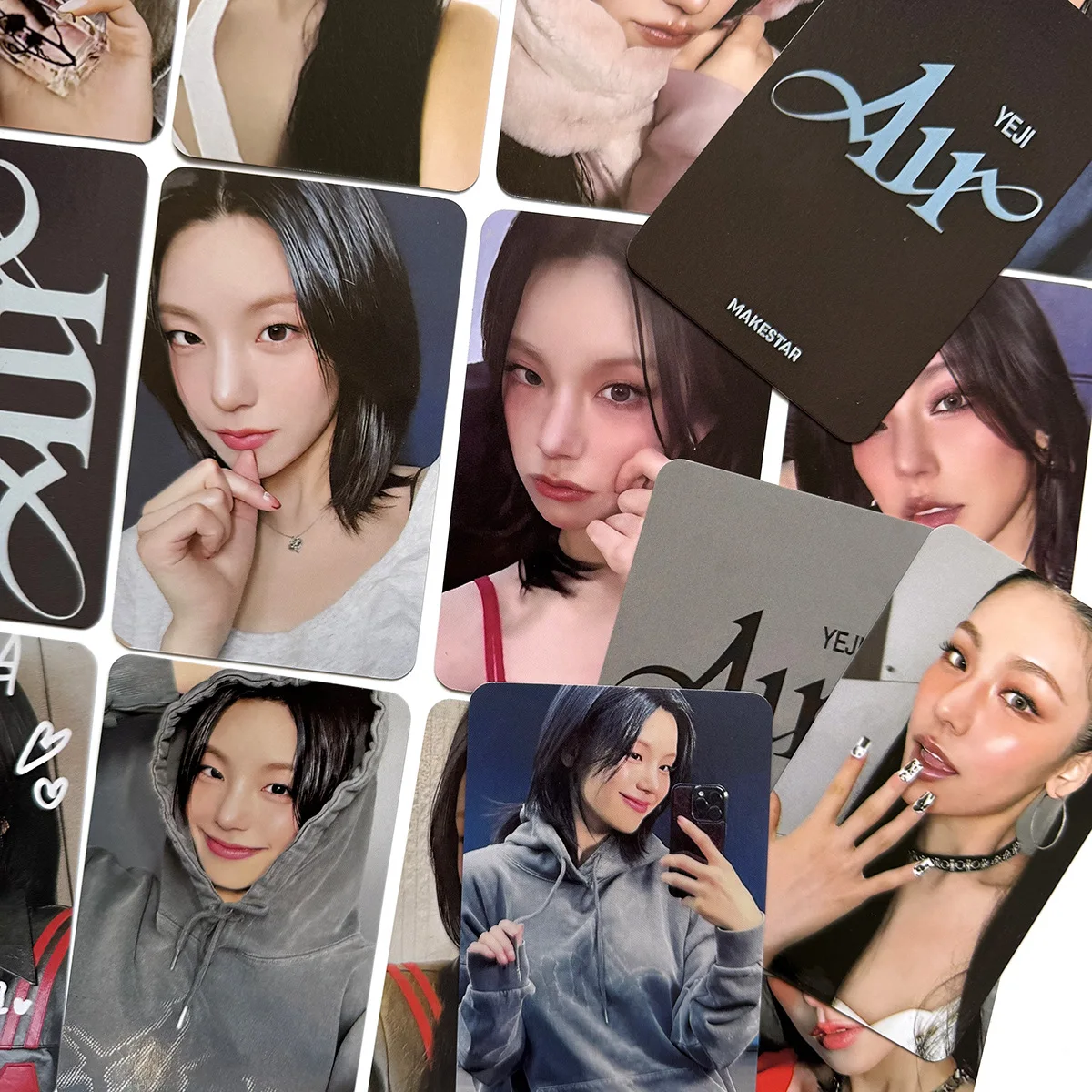 Kpop ITZY Huang Lizhi YEJI Album AIR Small Card Korean Idol Special Collection Cards Fans Collection Gift
Kpop ITZY Huang Lizhi YEJI Album AIR Small Card Korean Idol Special Collection Cards Fans Collection Gift