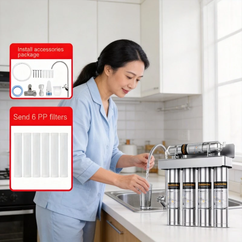 five-stage ultrafiltration stainless steel pre-filter kitchen tap faucet household direct drinking water purifier
five-stage ultrafiltration stainless steel pre-filter kitchen tap faucet household direct drinking water purifier