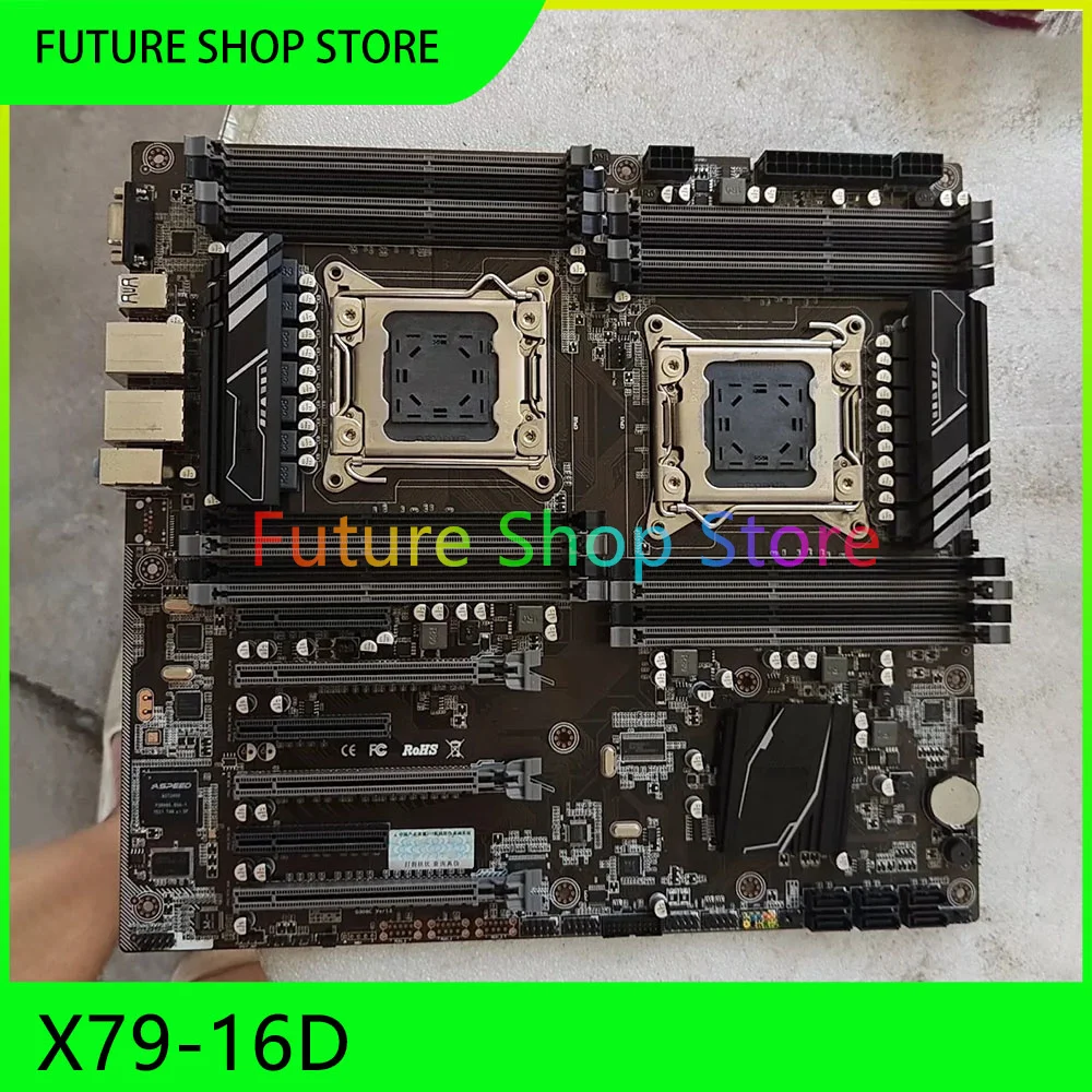 Материнская плата X79 для настольных ПК LGA2011 поддерживает серию E5v1v2 X79-16D 
Материнская плата X79 для настольных ПК LGA2011 поддерживает серию E5v1v2 X79-16D