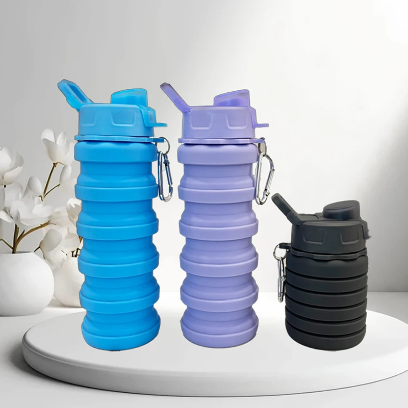 Silicone Collapsible Water Bottles Portable Foldable Expandable Sports Cups Leak Proof Reusable For Outdoor Activities Travel
Silicone Collapsible Water Bottles Portable Foldable Expandable Sports Cups Leak Proof Reusable For Outdoor Activities Travel