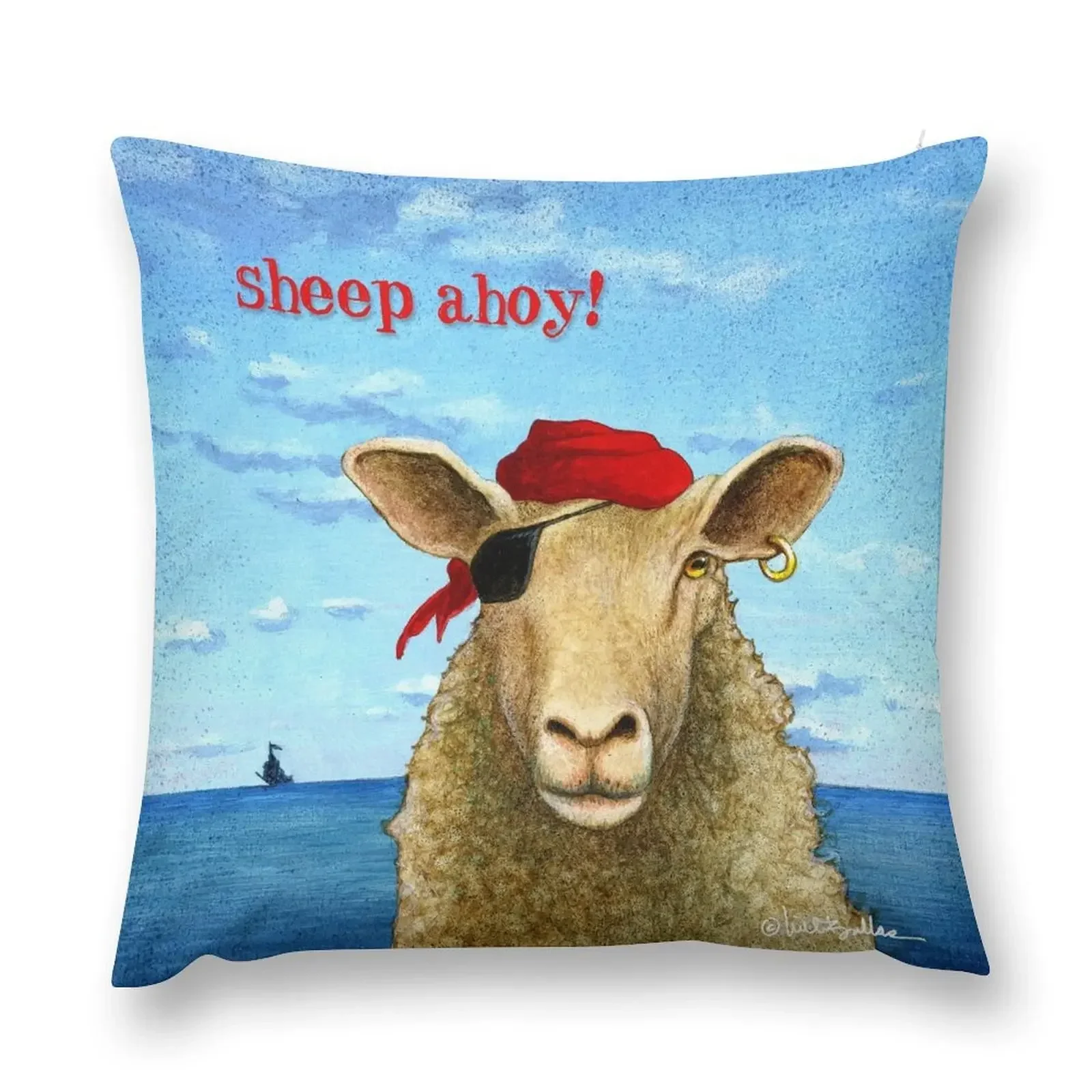 Will Bullas / sheep ahoy! Throw Pillow Christmas Throw Pillows Covers Decorative Cushion Christmas Covers For Cushions pillow
Will Bullas / sheep ahoy! Throw Pillow Christmas Throw Pillows Covers Decorative Cushion Christmas Covers For Cushions pillow