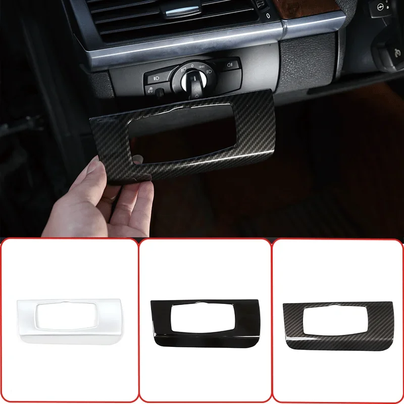 For 2008-2013 BMW X5 X6 E70 E71 ABS Carbon Fiber Car Styling Car Headlight Switch Button Frame Cover Trim Auto Parts (LHD)
For 2008-2013 BMW X5 X6 E70 E71 ABS Carbon Fiber Car Styling Car Headlight Switch Button Frame Cover Trim Auto Parts (LHD)