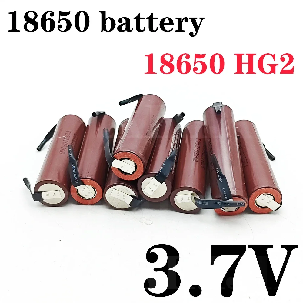 100% New HG2 18650 3500mAh Rechargeable battery 18650HG2 3.7V discharge 20A Power batteries + DIY Nickel
100% New HG2 18650 3500mAh Rechargeable battery 18650HG2 3.7V discharge 20A Power batteries + DIY Nickel