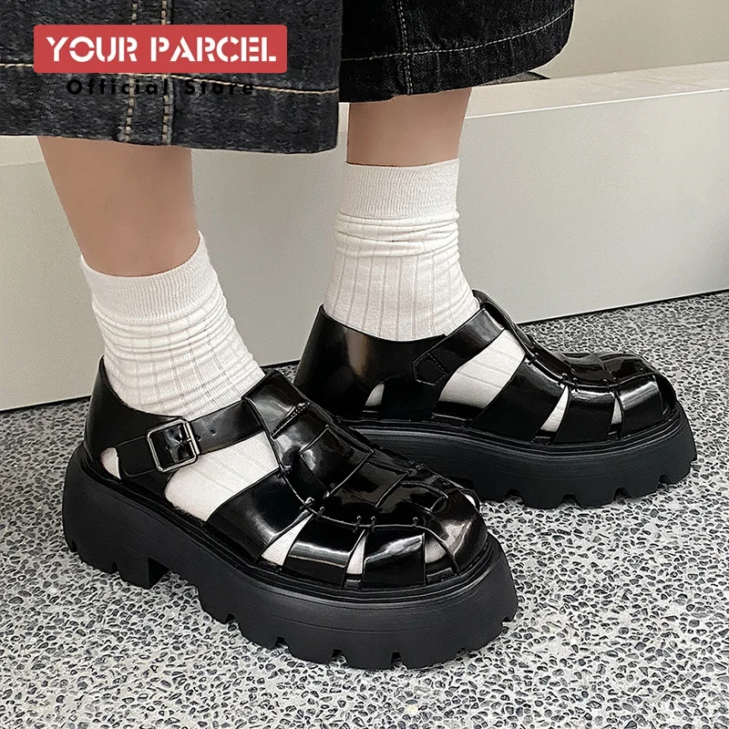 Height increased by 7CM woven hollow Roman sandals for men summer couple new retro IG breathable casual pigsty shoes for women 
Height increased by 7CM woven hollow Roman sandals for men summer couple new retro IG breathable casual pigsty shoes for women