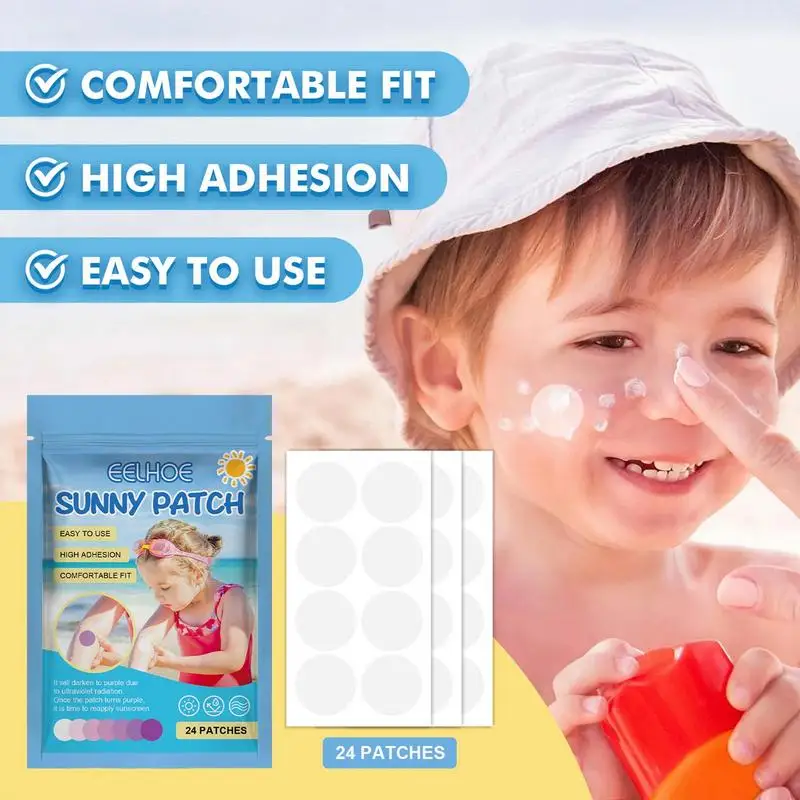 UV Stickers For Sunscreen Outdoor For Skin Soothing Facial Patch Reduce Freckles UV Detection Sun Protection Waterproof
UV Stickers For Sunscreen Outdoor For Skin Soothing Facial Patch Reduce Freckles UV Detection Sun Protection Waterproof
