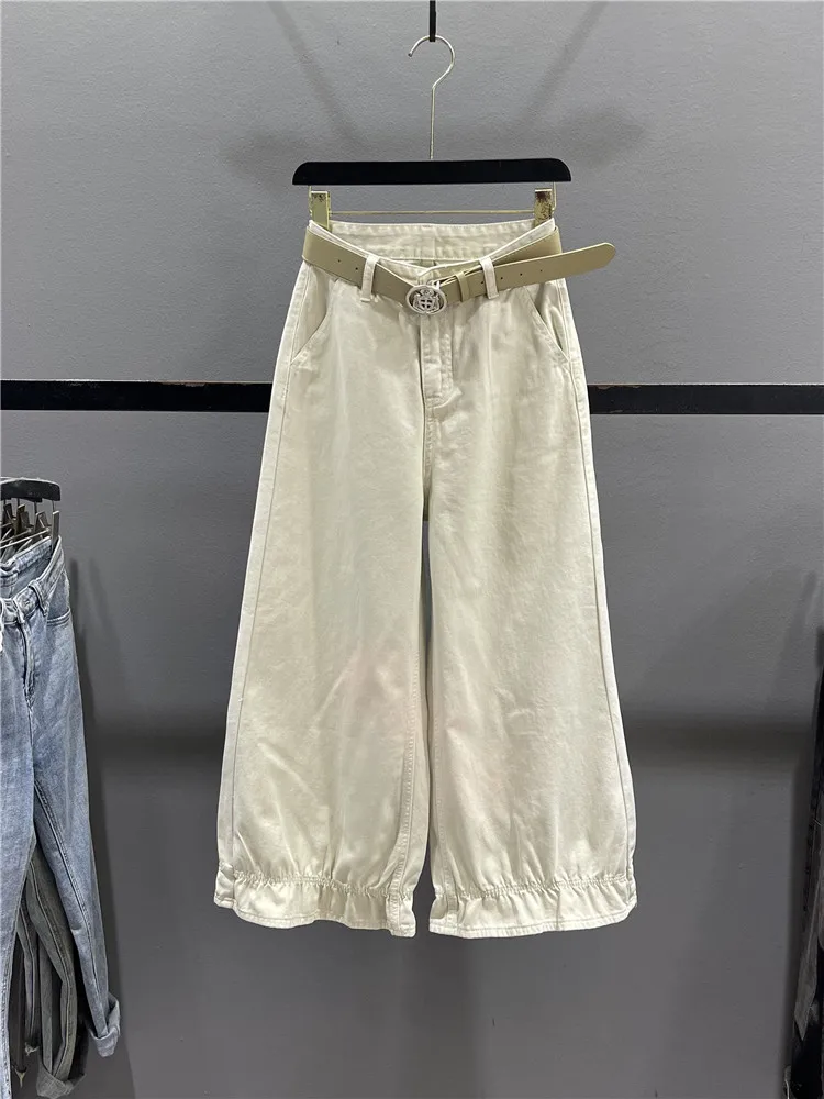Sweet Floral Print High Waist Wide Leg Jeans Women's Summer New Casual Loose Straight Lantern Pants Denim Casual High Waist
Sweet Floral Print High Waist Wide Leg Jeans Women's Summer New Casual Loose Straight Lantern Pants Denim Casual High Waist