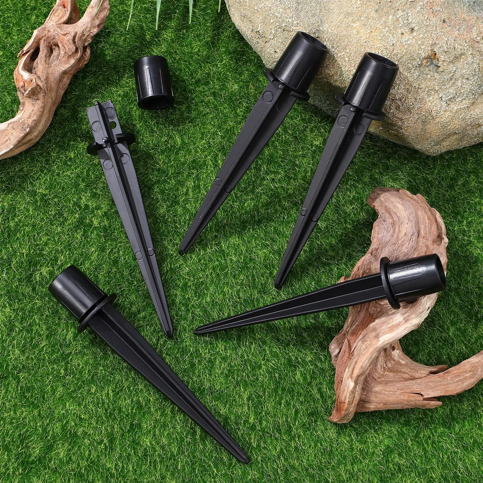 10 pcs Ground Rods Solar Light Spikes Metal Yard Stakes Replacement Landscape Decoration Outdoor Pathway Marker
10 pcs Ground Rods Solar Light Spikes Metal Yard Stakes Replacement Landscape Decoration Outdoor Pathway Marker