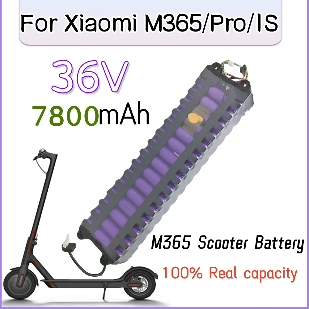 100% New Original 36V 7800mAH 10S3P 18650 Lithium ion Battery Pack For Special Battery Pack of Xiaomi M365/Pro/1S Scooter
100% New Original 36V 7800mAH 10S3P 18650 Lithium ion Battery Pack For Special Battery Pack of Xiaomi M365/Pro/1S Scooter