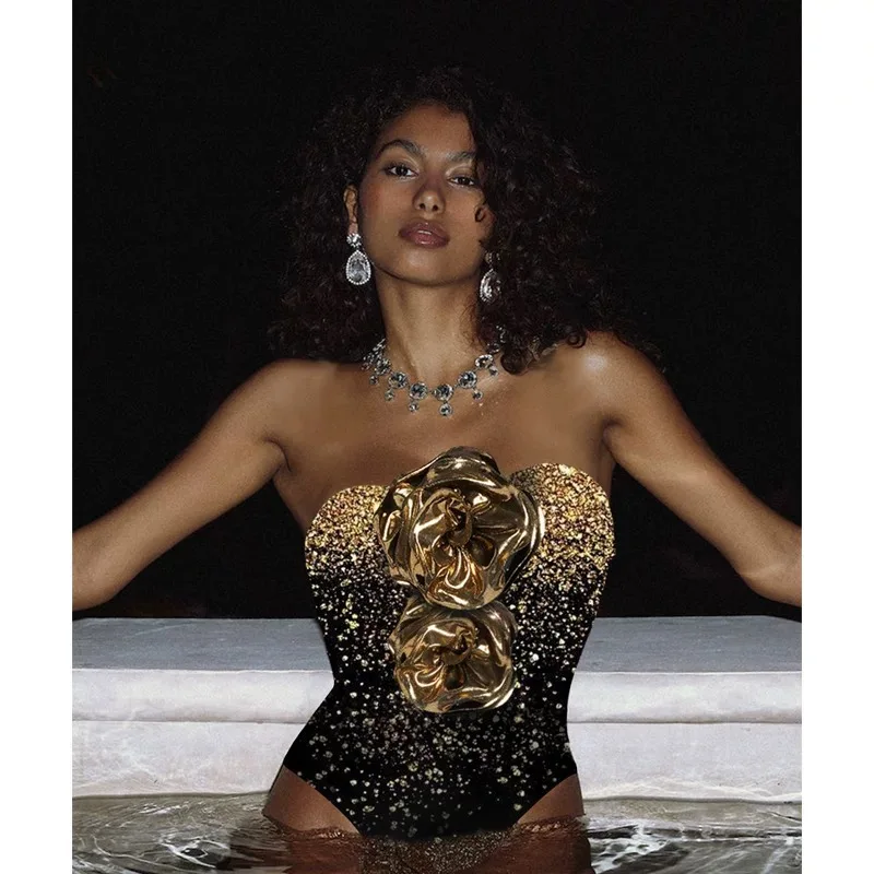 Pleated Sexy 3D Flower Bikini Set Biquini Low Waist Swimwear Push Up SwimSuit Women Gradient Swimwear Sexy Monokini Beach Wear
Pleated Sexy 3D Flower Bikini Set Biquini Low Waist Swimwear Push Up SwimSuit Women Gradient Swimwear Sexy Monokini Beach Wear
