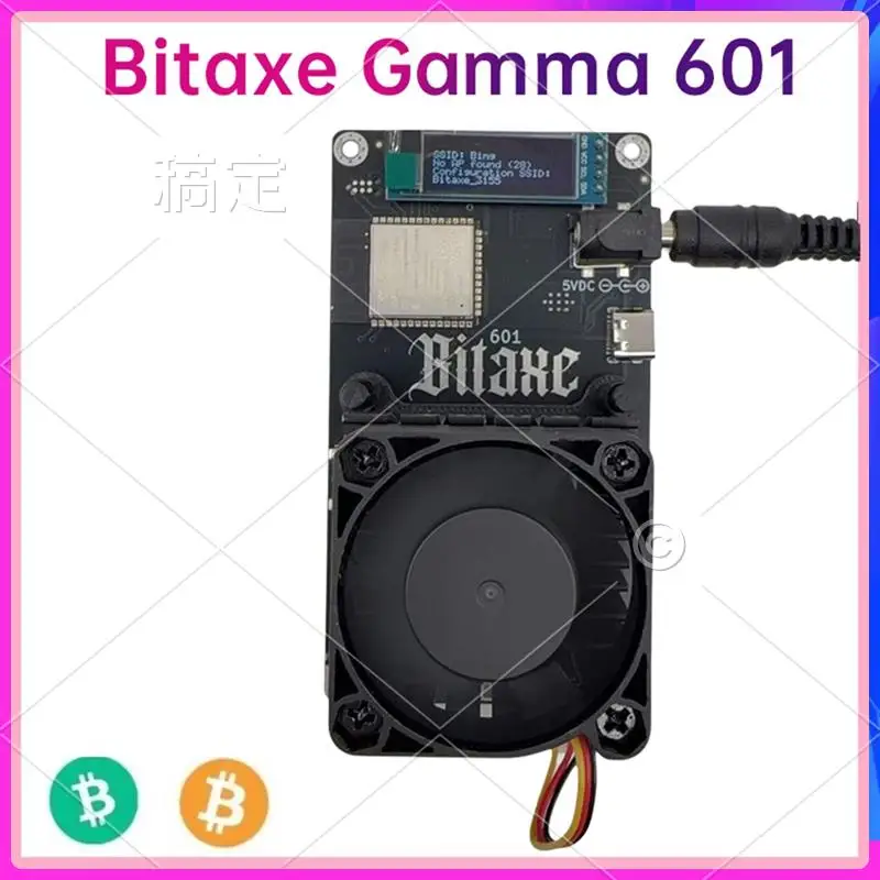 ABT-Bitaxe Gamma 601 1.2TH/S BTC Solo Miner 18-22 Вт BM1370 Asic от Antminer S21 Pro BTC Crypto Miner AU PLUG
ABT-Bitaxe Gamma 601 1.2TH/S BTC Solo Miner 18-22 Вт BM1370 Asic от Antminer S21 Pro BTC Crypto Miner AU PLUG