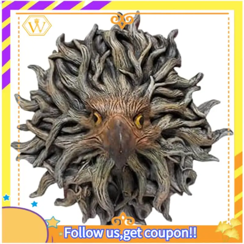 Resin Crafts Bark Eagle Face Tree Hanging Garden Pendant Creatives Outdoor Garden Decorations
Resin Crafts Bark Eagle Face Tree Hanging Garden Pendant Creatives Outdoor Garden Decorations