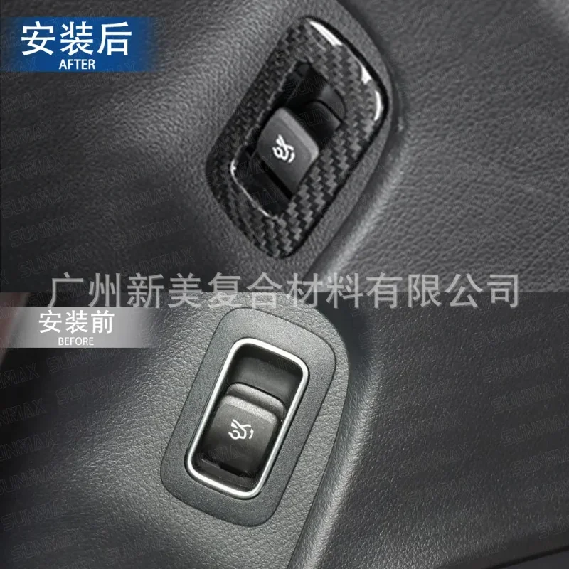 Fo Mercedes-Benz A-Class For AMG CLA Real Dry Carbon Fiber Interior Decoration Tailbox Switch Button Modification Accessories
Fo Mercedes-Benz A-Class For AMG CLA Real Dry Carbon Fiber Interior Decoration Tailbox Switch Button Modification Accessories