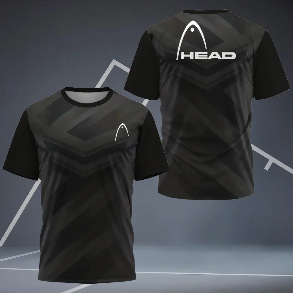 Summer Fitness Sports Men's T-shirt Comfortable Breathable Short Sleeve Fashion O-neck Tops Badminton Tennis Training Clothing
Summer Fitness Sports Men's T-shirt Comfortable Breathable Short Sleeve Fashion O-neck Tops Badminton Tennis Training Clothing