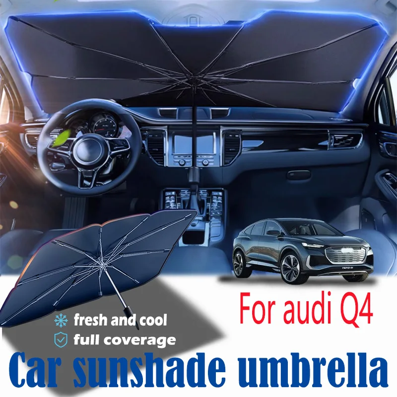 For Audi Q4 front windshield panel, sun visor, summer car interior accessories, heat insulation, sun shading
For Audi Q4 front windshield panel, sun visor, summer car interior accessories, heat insulation, sun shading