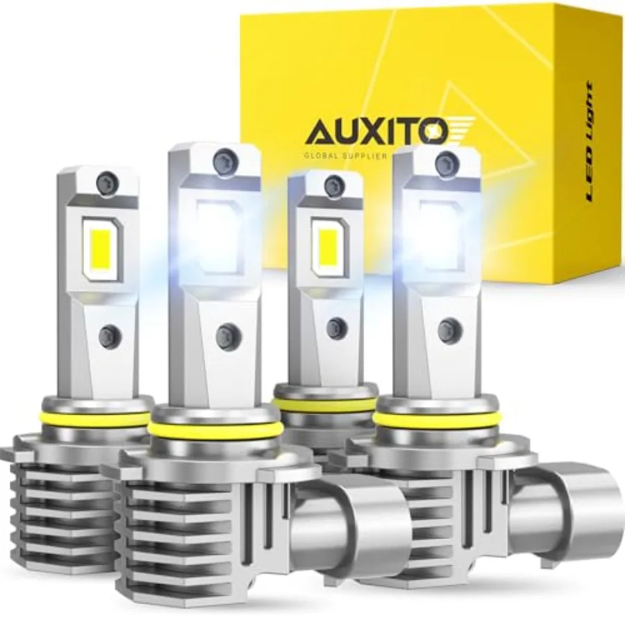 Headlight bulb combo for automotive use polycarbonate housing bright white 6500K 1000 brighter output and 180000LM with 60000Hr
Headlight bulb combo for automotive use polycarbonate housing bright white 6500K 1000 brighter output and 180000LM with 60000Hr