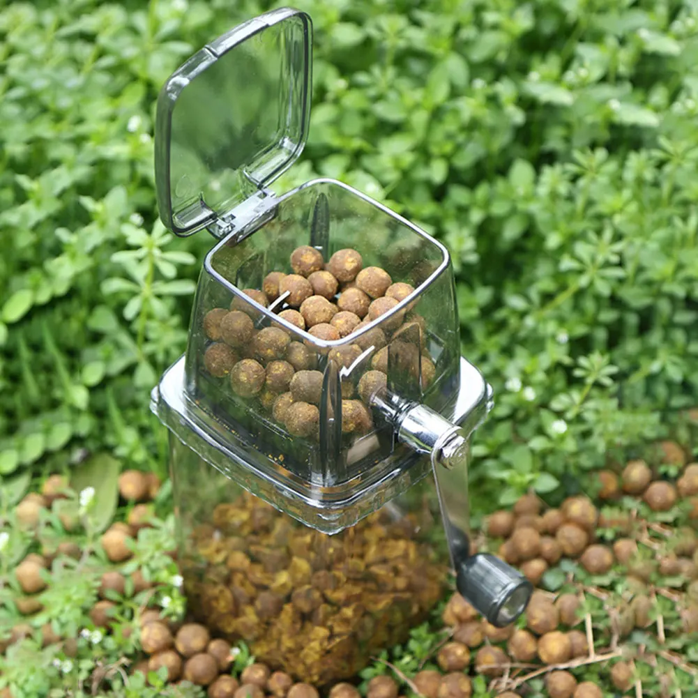 Carp Baits Grinder Box Multi-function Manual Ice Crusher with Stainless Steel Blades Kitchen Bar Ice Blenders Fishing Tools
Carp Baits Grinder Box Multi-function Manual Ice Crusher with Stainless Steel Blades Kitchen Bar Ice Blenders Fishing Tools