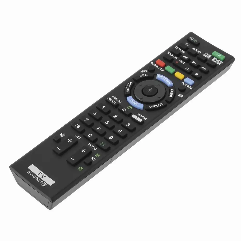 NEW RM-GD030 TV Remote Control Fit For Sony RM-GD033 RM-GD031 RM-GD032 KDL55X9000B KDL60W850B KDL65X9000B
NEW RM-GD030 TV Remote Control Fit For Sony RM-GD033 RM-GD031 RM-GD032 KDL55X9000B KDL60W850B KDL65X9000B