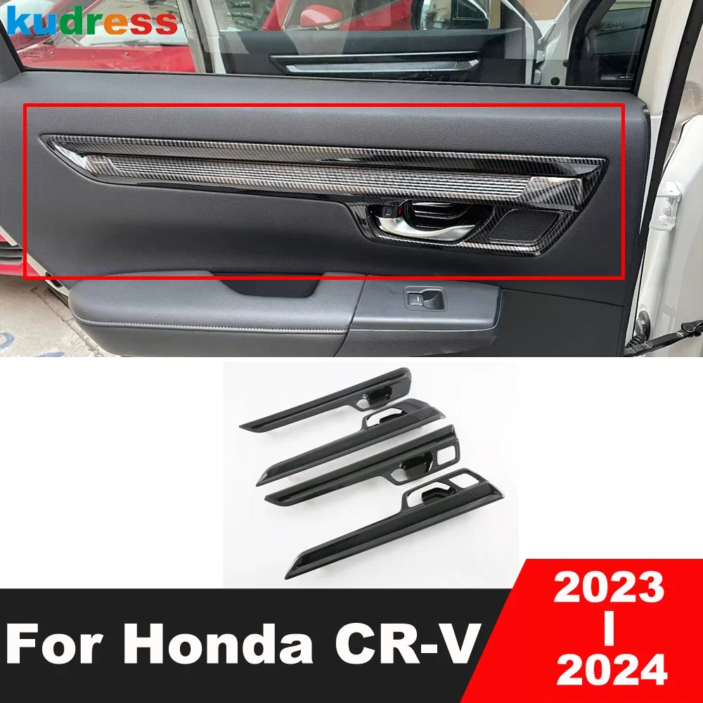 For Honda CRV CR-V 2023 2024 Carbon Fiber Car Inner Door Handle Bowl Cover Trim Inside Door Panel Strip Interior Accessories
For Honda CRV CR-V 2023 2024 Carbon Fiber Car Inner Door Handle Bowl Cover Trim Inside Door Panel Strip Interior Accessories
