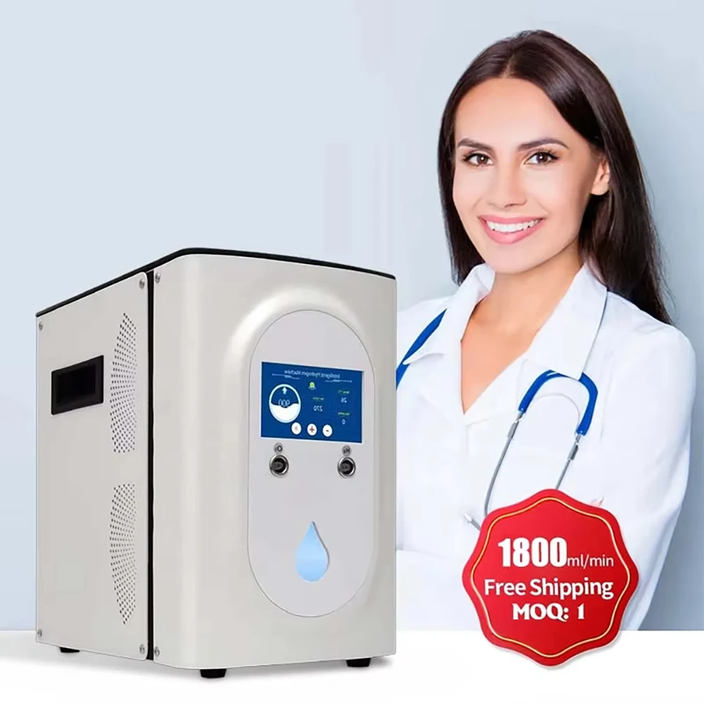 Hydrogen Inhalator High purity H2 Breathing Hydrogenation Generator Gas Hydrogen absorption Inhalation Machine
Hydrogen Inhalator High purity H2 Breathing Hydrogenation Generator Gas Hydrogen absorption Inhalation Machine
