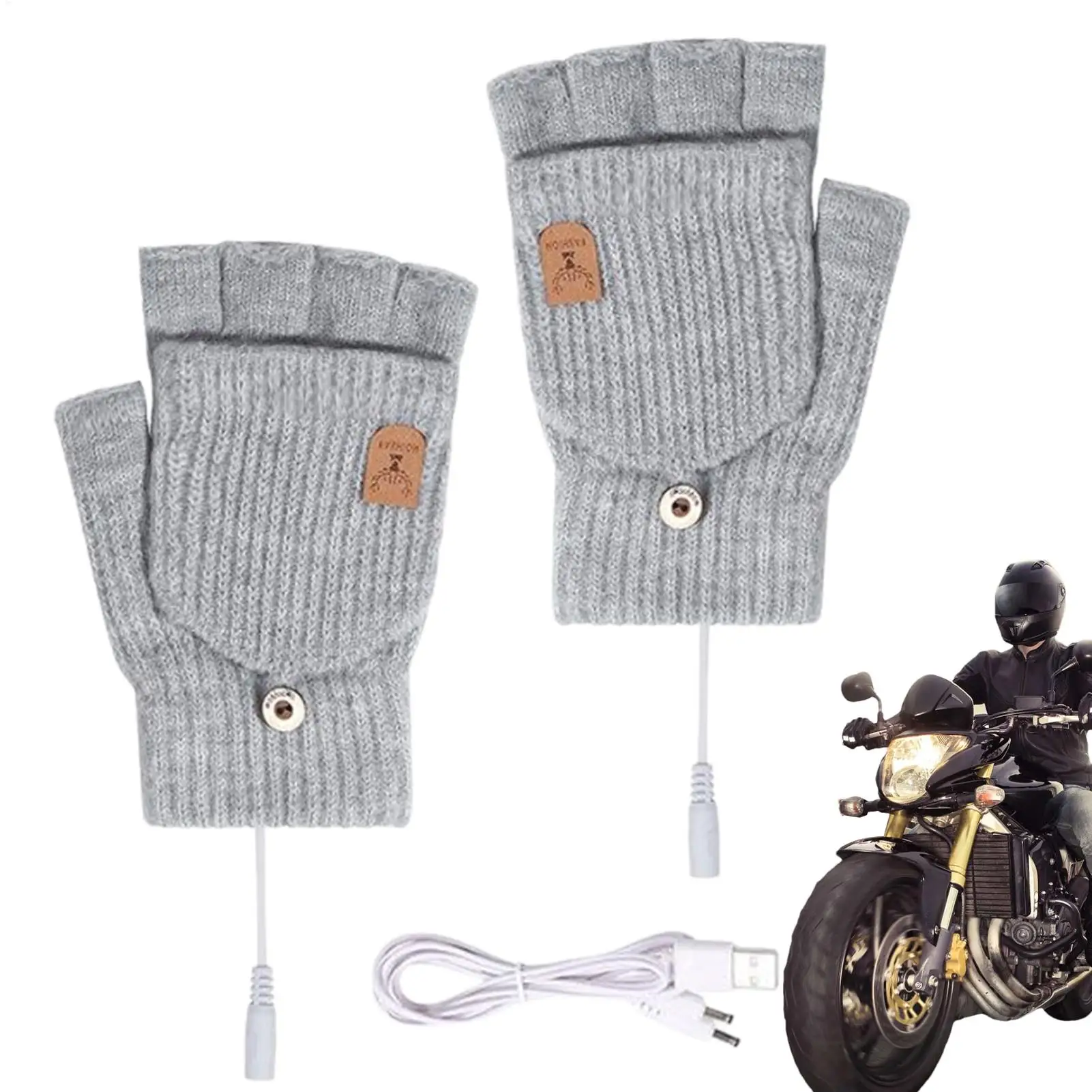 Heated Winter Gloves Electric Soft Winter Warm Cycling Heated Mittens Hand Warmers For Cold Weather Home Office Sports Fishing
Heated Winter Gloves Electric Soft Winter Warm Cycling Heated Mittens Hand Warmers For Cold Weather Home Office Sports Fishing