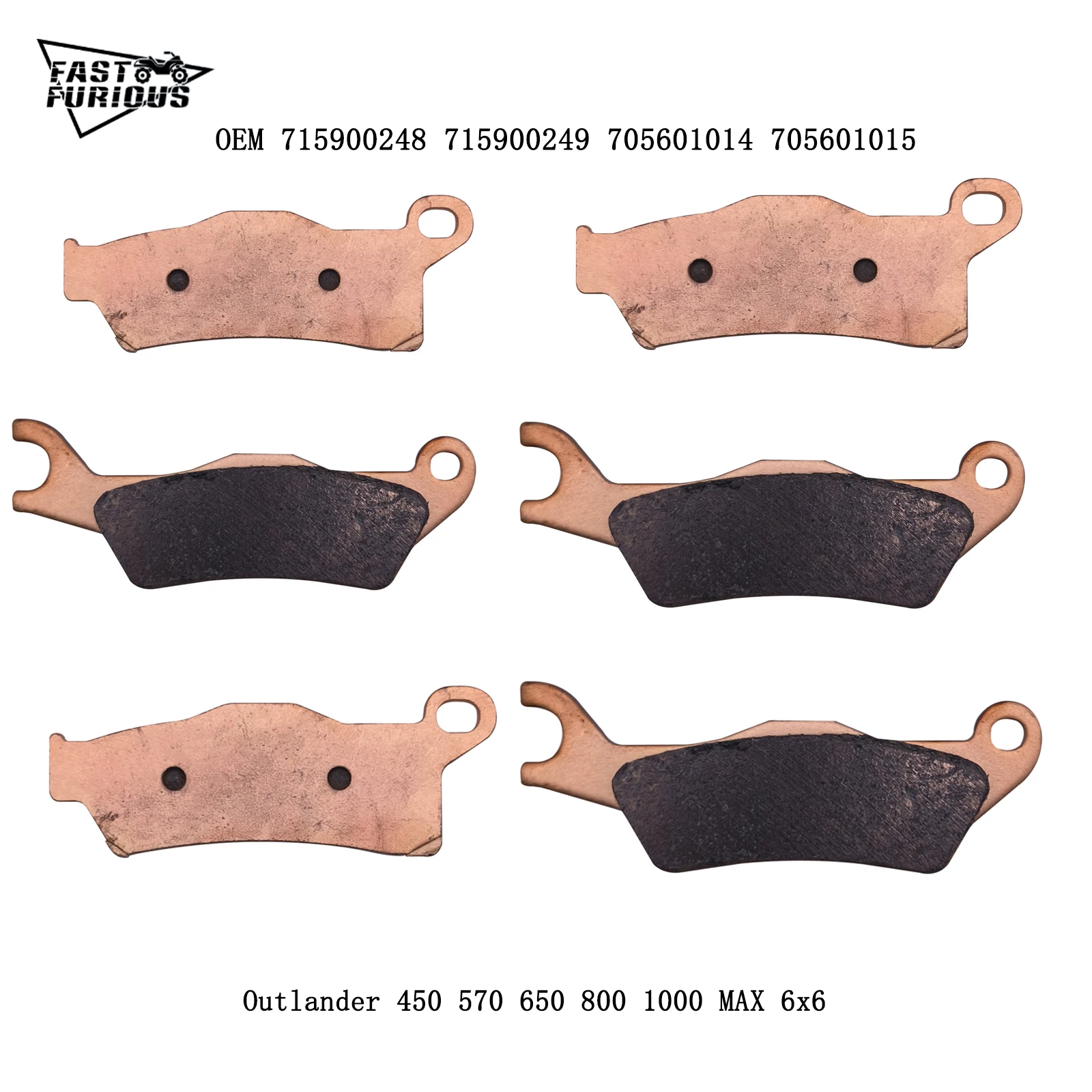 Медная основа, передние и задние тормозные колодки, диск для Outlander 450 570 650 800 1000 MAX 6x6 OEM 715900248 715900249 705601014 70560101
Медная основа, передние и задние тормозные колодки, диск для Outlander 450 570 650 800 1000 MAX 6x6 OEM 715900248 715900249 705601014 70560101
