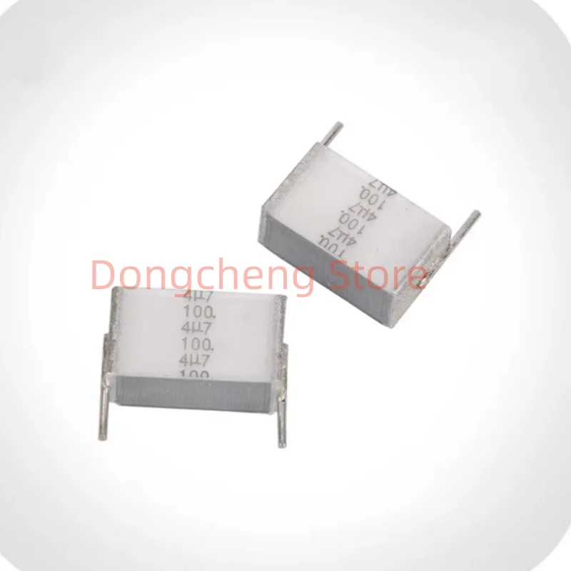 10 шт./30 шт./50 шт. EPCOS 4,7 мкФ/100 В (4u7f 475) 15 мм емкость торта Melaleuca B32562H1475K 10%
10 шт./30 шт./50 шт. EPCOS 4,7 мкФ/100 В (4u7f 475) 15 мм емкость торта Melaleuca B32562H1475K 10%